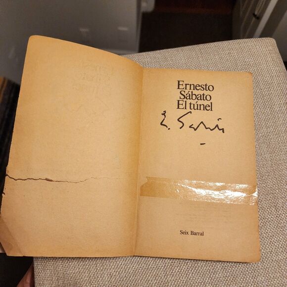 Book El túnel Ernesto Sábado Literatura Contemporánea Seix Barral, Planeta 1985 - Picture 4 of 8